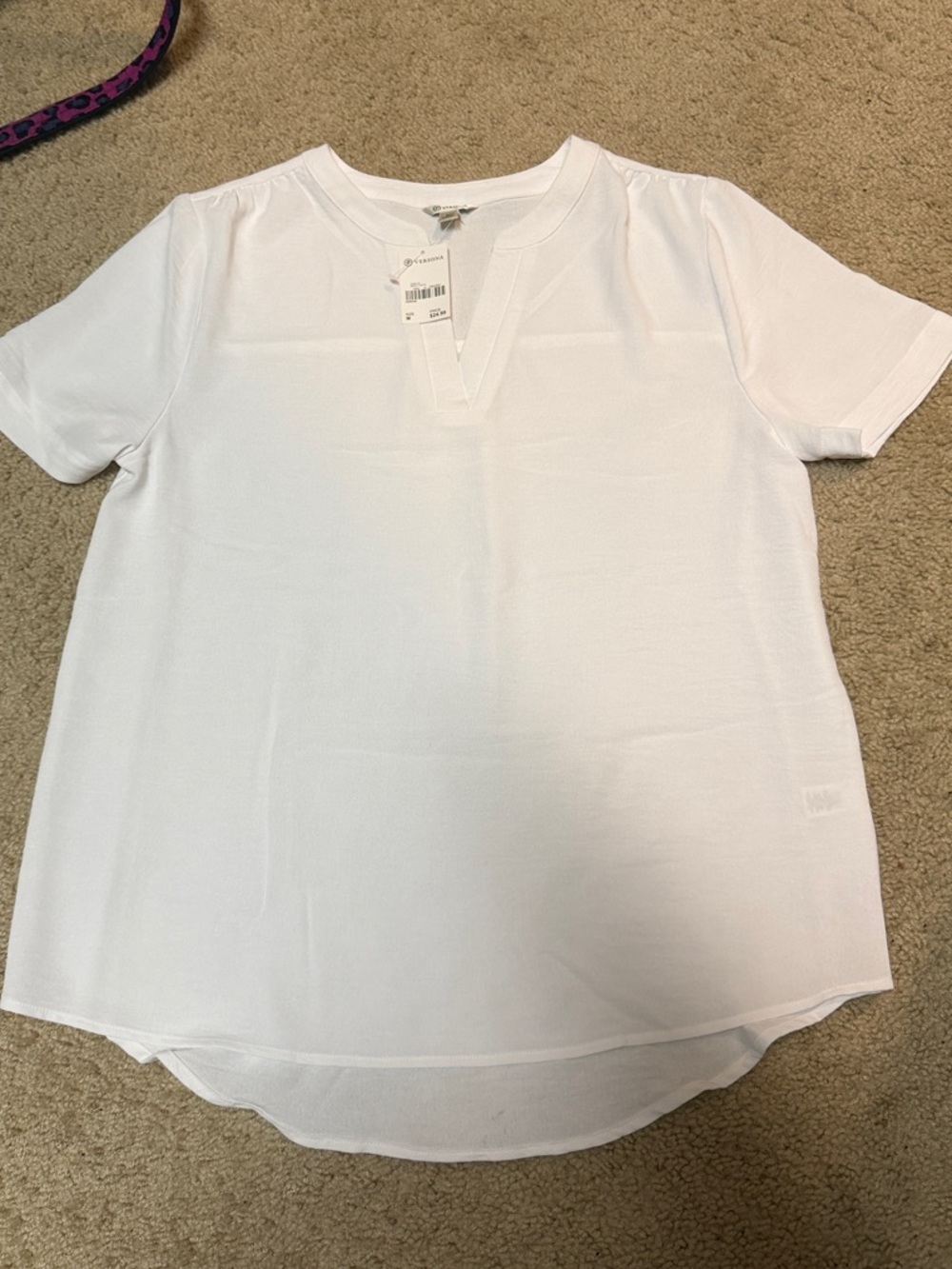 Verona lightweight Blouse White Medium